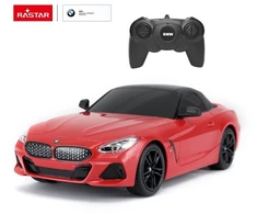 BMW Z4 nauja versija R/C mastelis 1:24 Rastar 96200 nuotoliniu būdu valdomas raudonas automobilis