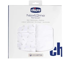 Chicco Prześcieradło Next2Me Forever G/D+P cloud