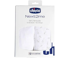 Chicco „Next2Me Forever G/D“ paklodė su guma, medvilninė „Cloud“