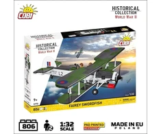 Cobi Kaladėlės istorinio lėktuvo Fairey Swordfish modelis 1:32