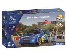 Cobi Kaladėlės Subaru Impreza WRC 2004 modelis 1:35 su figūrėlėmis