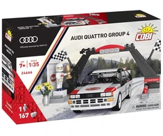 Cobi Kaladėlių rinkinys Audi Quattro Group 4 1981 1:35