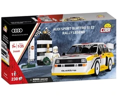 Cobi Modelis Audi Sport quattro S1E2 Rally Legend 1:35