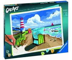 Tapymas pagal skaičius CreArt Holiday on the Baltic Sea 23547 Ravensburger