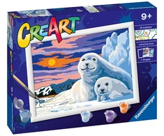 Tapymas pagal skaičius Seals at Sunset 20263 Ravensburger