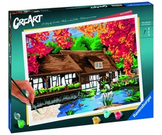 Tapymas pagal skaičius CreArt Mill at Blautopf 23546 Ravensburger
