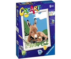 Dėlionė Tapymas pagal skaičius Little Donkey 23614 Ravensburger