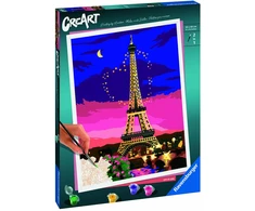 Tapymas pagal skaičius CreArt City of Love 23624 Ravensburger