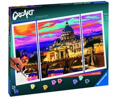 Tapyba pagal skaičius CreArt Sunset in Rome 20238