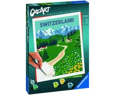 Tapymas pagal skaičius CreArt Jungfrau Region 23536 Ravensburger