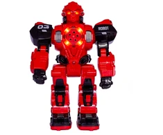 Daugiafunkcis robotas valdomas nuotolinio pulto – garso, judesio ir šviesos funkcijos