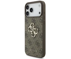 Dėklas Guess 4G Big Logo skirtas iPhone 18 Pro / iPhone 17 Pro Max rudas