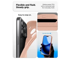 Dėklas SPIGEN case LIQUID AIR for IPHONE 17 Pro Max/ 18 Pro Max rose titanium