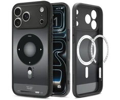 Dėklas SPIGEN case ULTRA HYBRID compatible with MagSafe for IPHONE 17 Pro/18 Pro classic juodas