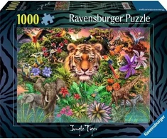 Ravensburger Dėlionė 1000 vnt. - Džiunglių tigras