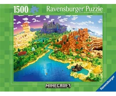 Ravensburger Dėlionė 1500 vnt. - Minecraft