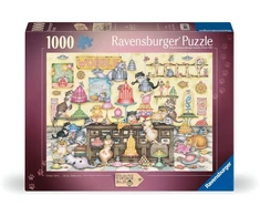Dėlionė 2D galvosūkis Ravensburger Crazy Cats želė pupelės 1000 vnt