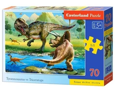 Castorland Dėlionė 70 vnt. - Dinozaurai