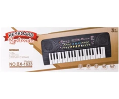 Dideli organa, pianinas, klaviatūra su mikrofonu, 37 klavišai