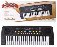 Dideli organa, pianinas, klaviatūra su mikrofonu, 37 klavišai