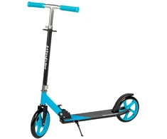 Bauerkraft Miesto paspirtukas vaikams ir paaugliams, sulankstomas, reguliuojamo aukščio 85,5–95,5 cm, ratukai 200 mm
