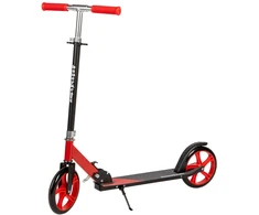 Bauerkraft Miesto paspirtukas vaikams ir paaugliams, sulankstomas, reguliuojamo aukščio 85,5–95,5 cm, ratukai 200 mm