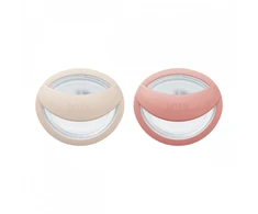 Dummy NUK Perfect Match 0-6 mėn. 2 vnt. smėlio ir raudonos spalvos