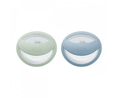 Dummy NUK Perfect Match čiulptukas, silikoninis, 0-6 mėn., 2 vnt., žalia/mėlyna