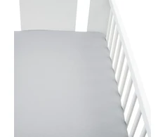 Džersio paklodė lovytei New Baby 120x60 pilka