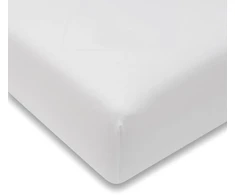 Džersio paklodė lovytei New Baby 120x60 balta