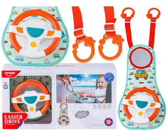 Edukacinis automobilio vairas su interaktyviu kilimėliu vaikams