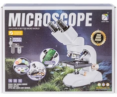 Edukacinis mikroskopas su LED apšvietimu 200x 800x 1600x