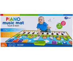 Edukacinis muzikinis kilimėlis vaikams pianinas 80x30 cm