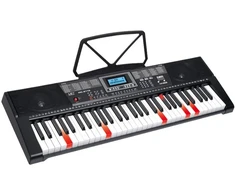 Elektroniniai klavišiniai MK-2115 su apšvietimu ir maitinimu