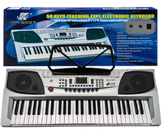 Elektroninis klavišiniai instrumentas MK-2083 su 54 klavišais ir 100 ritmų