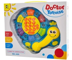 Eurobaby Zabawki Interaktyvus žaislas telefonas vėžlys EUROBABY