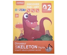 Eurobaby Zabawki Žaislinis dinozauro skeletas archeologinis rinkinys Eurobaby