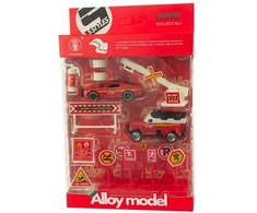 Eurobaby Zabawki Žaislinis ugniagesių transporto rinkinys Eurobaby