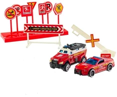 Eurobaby Zabawki Žaislinis ugniagesių transporto rinkinys Eurobaby