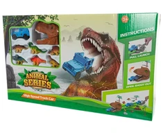 Eurobaby Zabawki Žaislų rinkinys su dinozaurais ir automodeliais Eurobaby