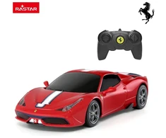 Ferrari 458 Speciale A 1:24 Rastar 71900 raudonas valdomas automobilis