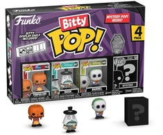 FUNKO Bitty POP! Figūrėlių rinkinys: Disney: Nightmare Before Christmas - Pumpkin King, ~3 cm (4 vnt.)