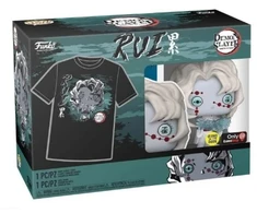 Funko POP! figūrėlė ir marškinėliai Demon Slayer Rui Glow 1307 L