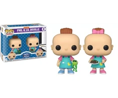 FUNKO POP! Vinilinių figūrėlių rinkinys: Rugrats - Phil &amp; Lil Deville, ~9 cm (2 vnt.)