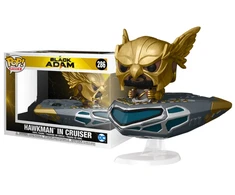FUNKO POP! Vinilinė figūrėlė: Black Adam - Hawkman in Cruiser, 15 cm