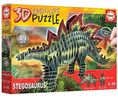 Educa Dėlionė 3D STEGOSAURAS 6-99 metų