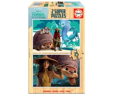 Educa dėlionė 2x25 vnt. - Raya