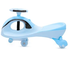 Gravity Swing vaikų paspirtukas su LED Baby Mix G-Force mėlynas