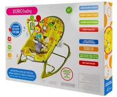 Gultukas kūdikiui Little Savanna geltonas EUROBABY