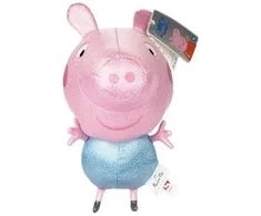 Hasbro pliušinis žaislas Kiaulytė Pepa Blizgantis Džordžas 25 cm